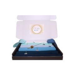 Box 6 Hijabs BLEU + CADEAUX